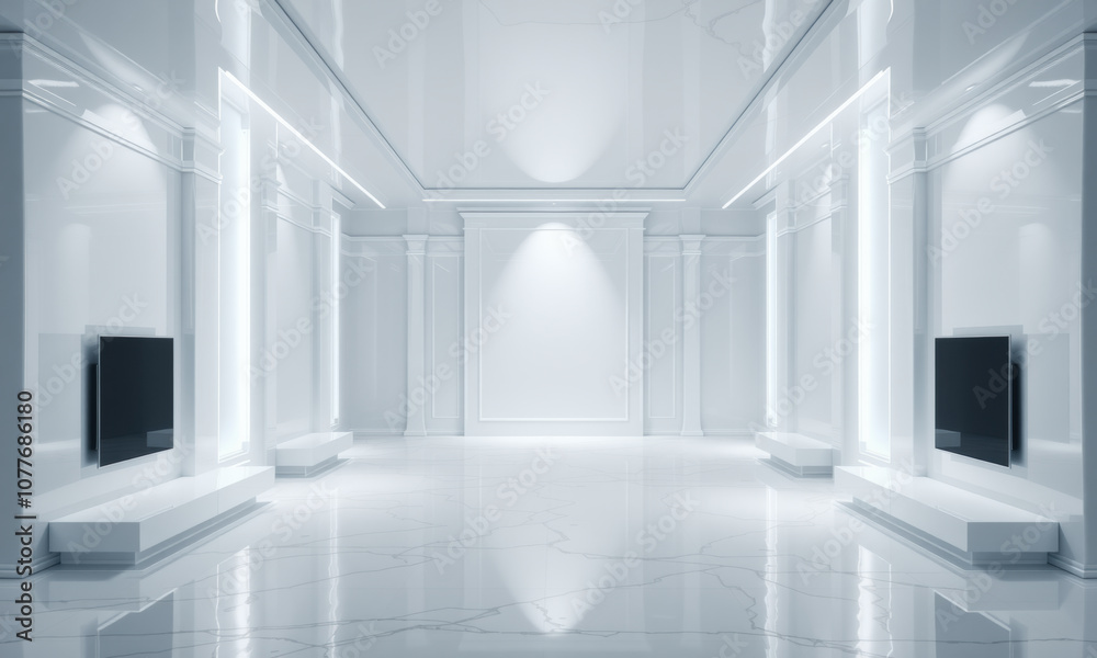modern white architecture room featuring sleek walls, polished floors, and minimalist design elements, creating spacious and elegant atmosphere modern white architecture room featuring sleek walls, polished floors, and minimalist design elements, creating spacious and elegant atmosphere