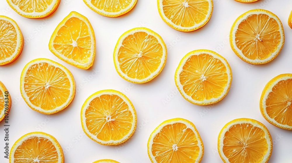 Fresh Lemon Slices Isolated on a Clean White Background Perfect for Culinary, Beverage, and Healthy Lifestyle Imagery, Great for Stock Photo Needs Fresh Lemon Slices Isolated on a Clean White Background Perfect for Culinary, Beverage, and Healthy Lifestyle Imagery, Great for Stock Photo Needs