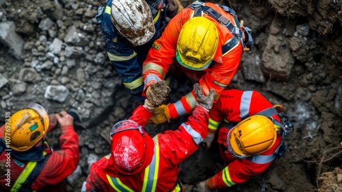 Emergency Response to Trench Collapse at Construction Site