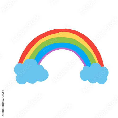 Rainbow Icon Vector