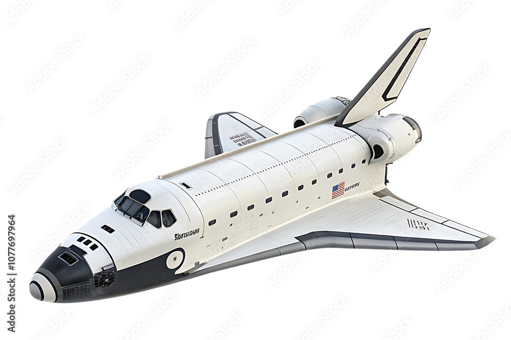 Naklejka premium airplane isolated on white background