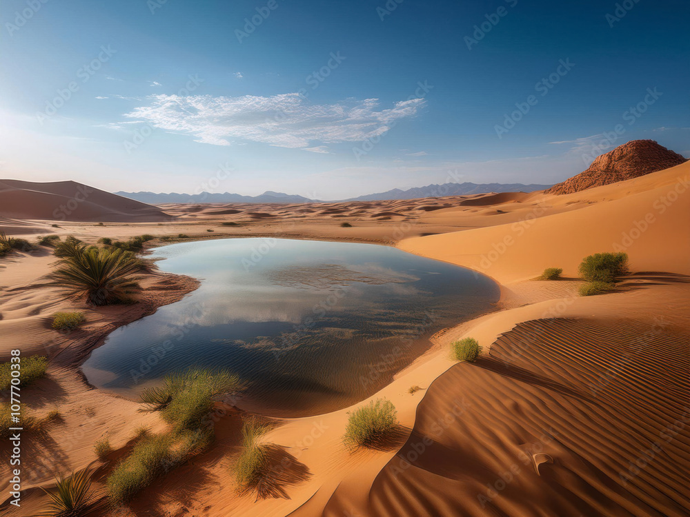 Fototapeta premium water in the desert