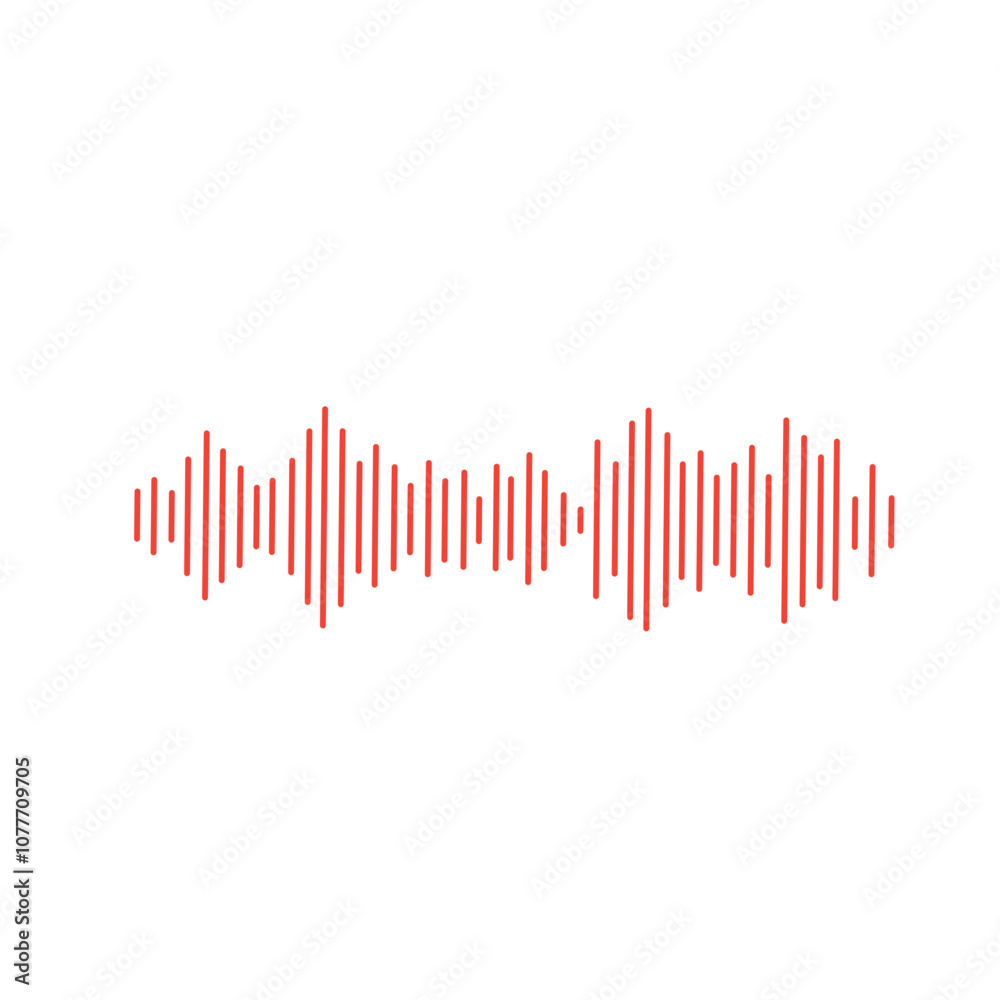 Sound waves vector Sound waves vector