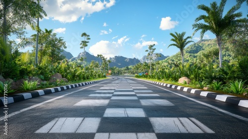 Fototapeta Naklejka Na Ścianę i Meble -  path in the park