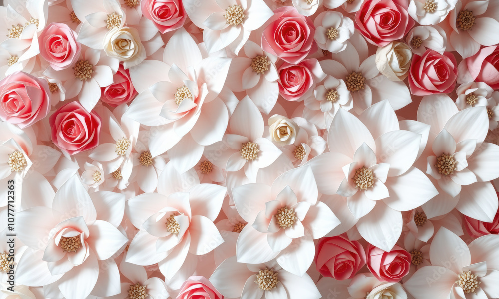 beautiful arrangement of artificial flowers featuring white and pink roses and lotus flowers, perfect for decoration and enhancing any space beautiful arrangement of artificial flowers featuring white and pink roses and lotus flowers, perfect for decoration and enhancing any space