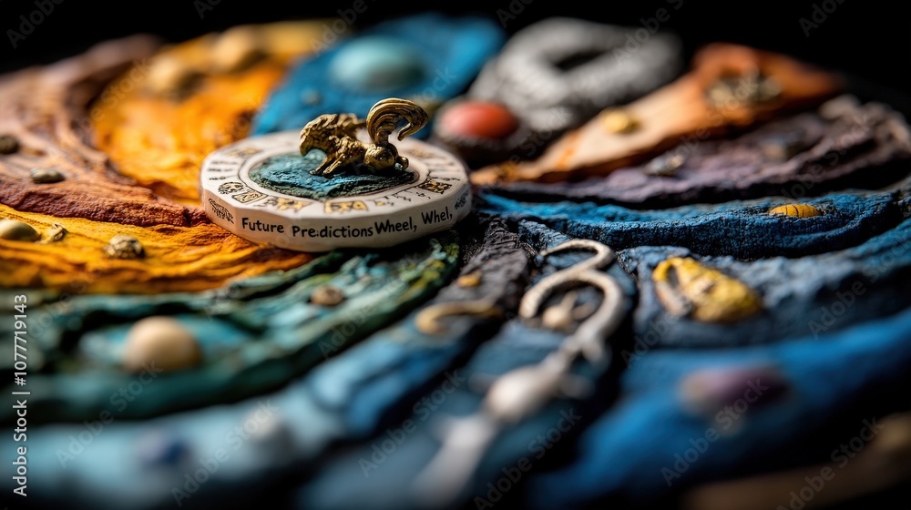 A textured and artistically designed astrology wheel highlights the twelve zodiac symbols, embodying the mystic connection between celestial cycles and personal fate. A textured and artistically designed astrology wheel highlights the twelve zodiac symbols, embodying the mystic connection between celestial cycles and personal fate.