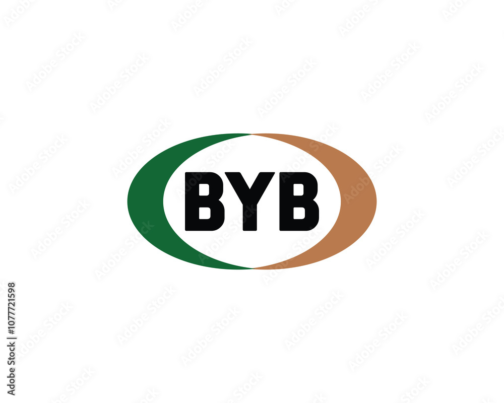 BYB Logo design vector template. BYB BYB Logo design vector template. BYB