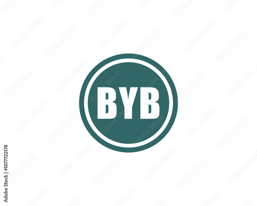 BYB Logo design vector template. BYB BYB Logo design vector template. BYB