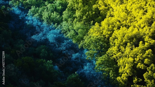 Fototapeta Naklejka Na Ścianę i Meble -  green forest background