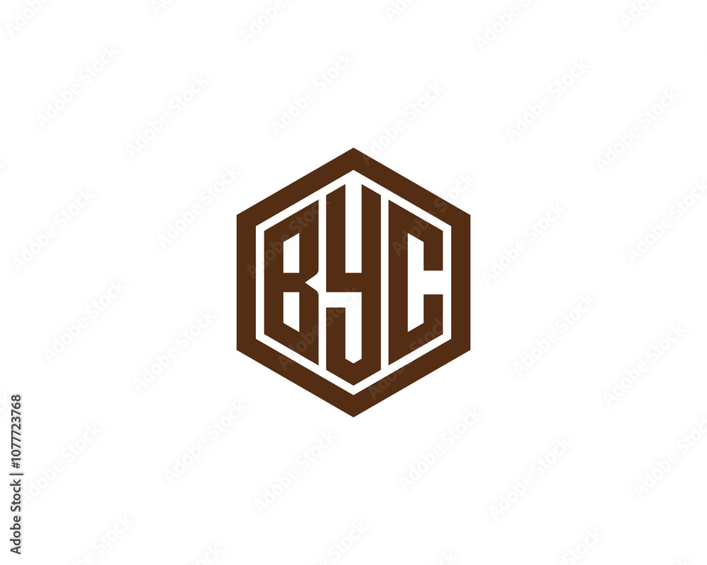 BYC Logo design vector template. BYC BYC Logo design vector template. BYC