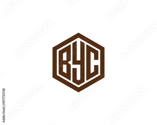 BYC Logo design vector template. BYC