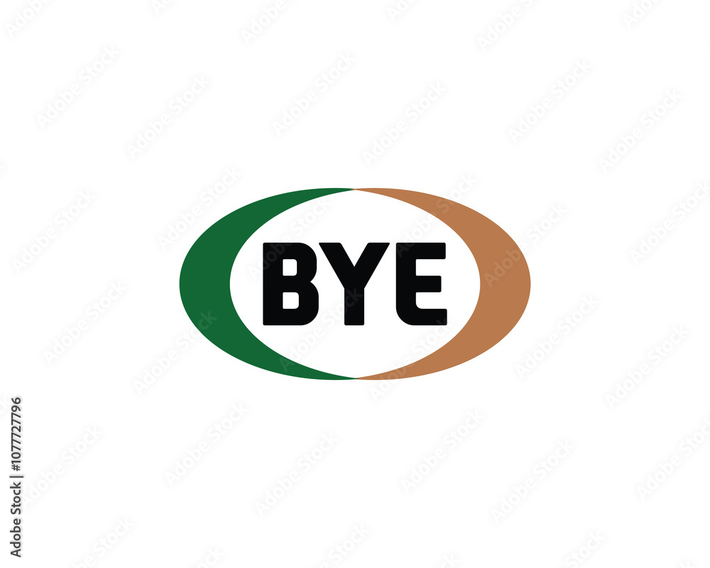 BYE logo design vector template. BYE BYE logo design vector template. BYE