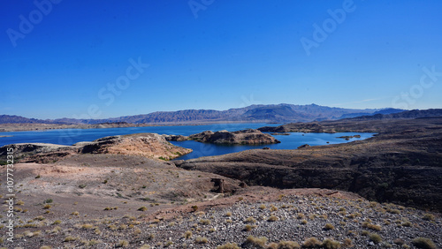 Unbelievable stunning views of Lake Mead in November weather 