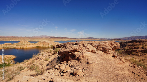 Unbelievable stunning views of Lake Mead in November weather 