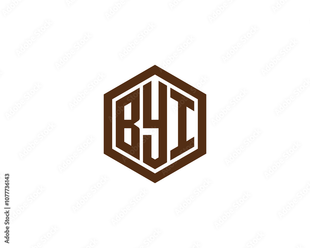 BYI logo design vector template. BYI BYI logo design vector template. BYI