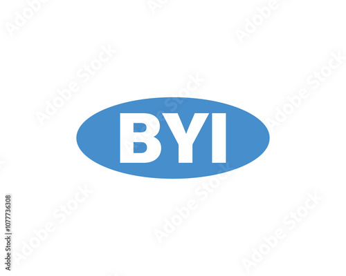 BYI logo design vector template. BYI