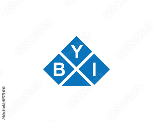 BYI logo design vector template. BYI