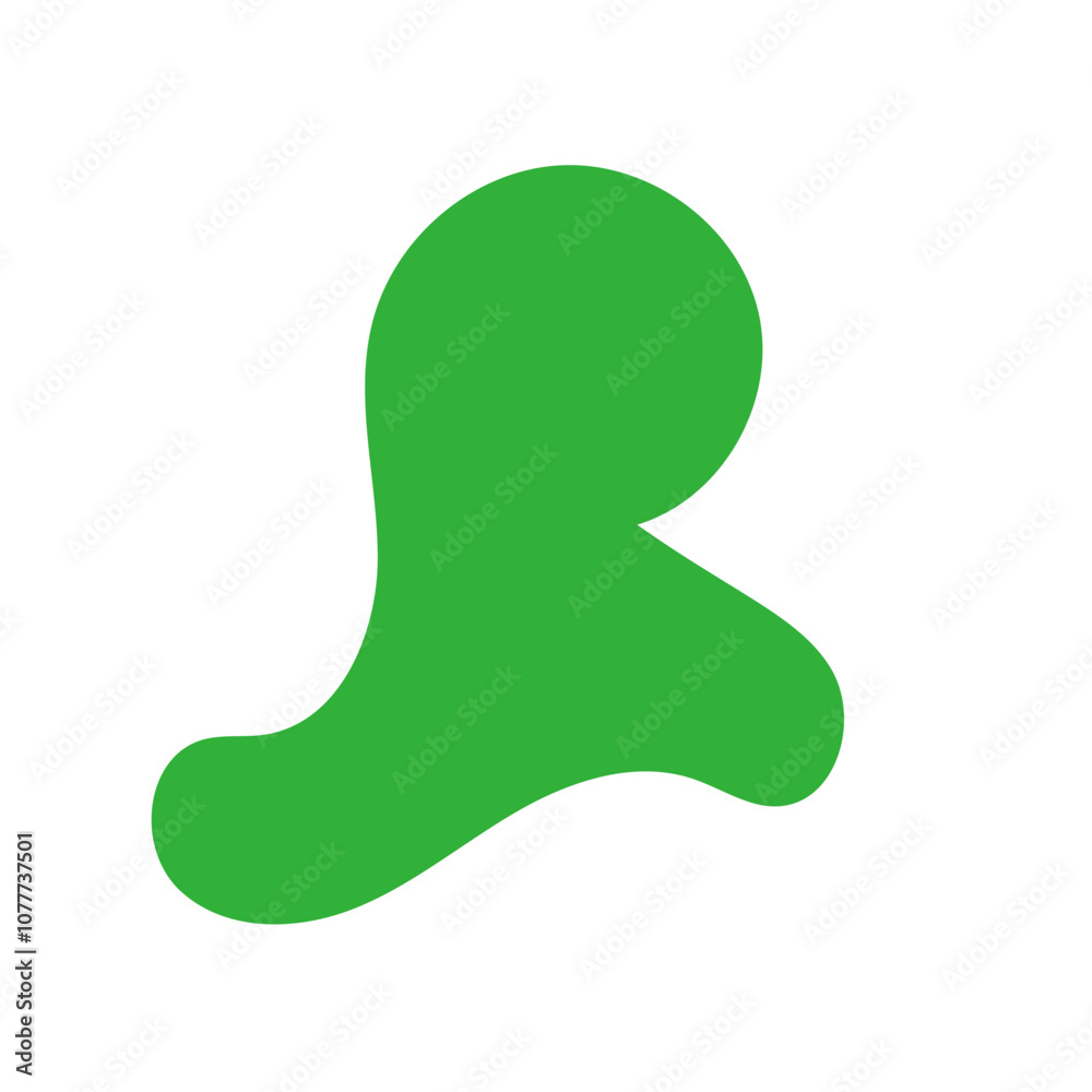 Green purple abstract shapes vectors Green purple abstract shapes vectors