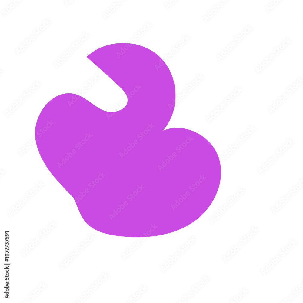 Green purple abstract shapes vectors Green purple abstract shapes vectors