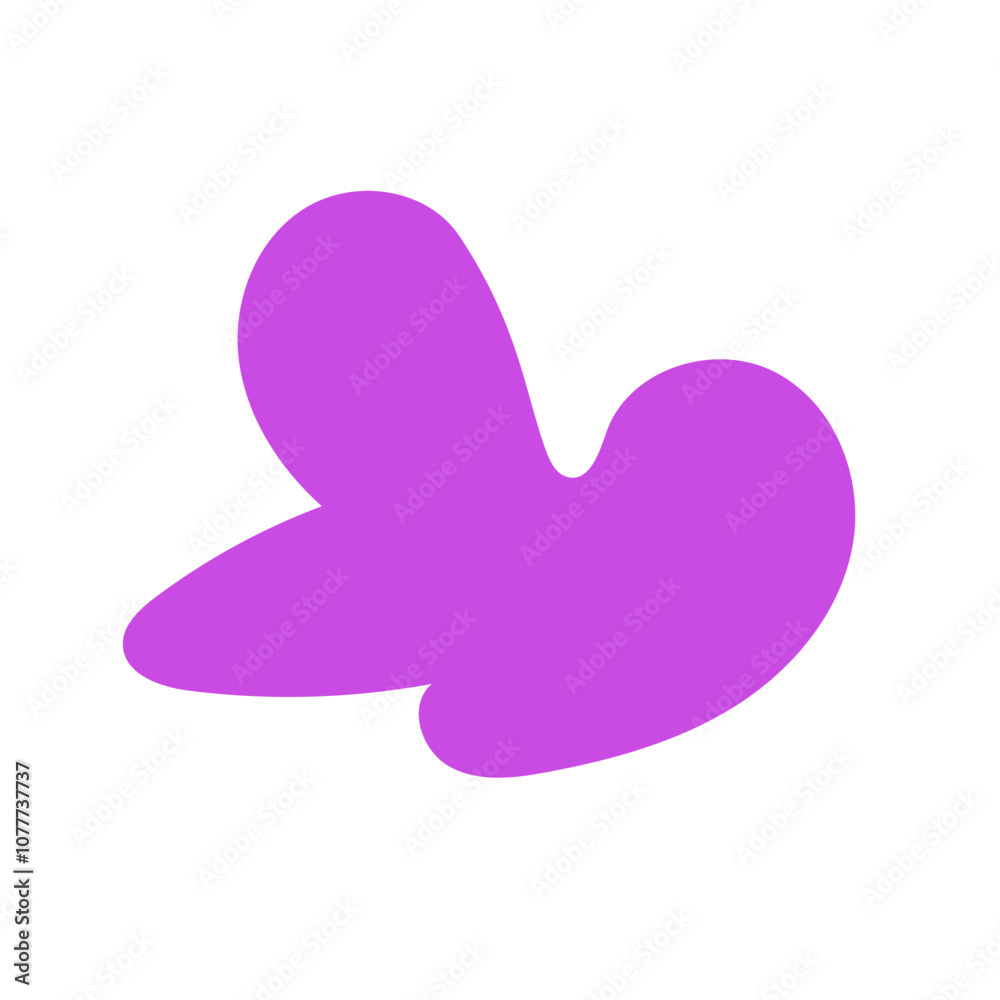 Green purple abstract shapes vectors Green purple abstract shapes vectors