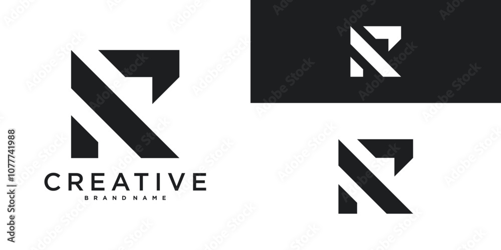 Modern letter R logo design vector template. Premium Vector Modern letter R logo design vector template. Premium Vector