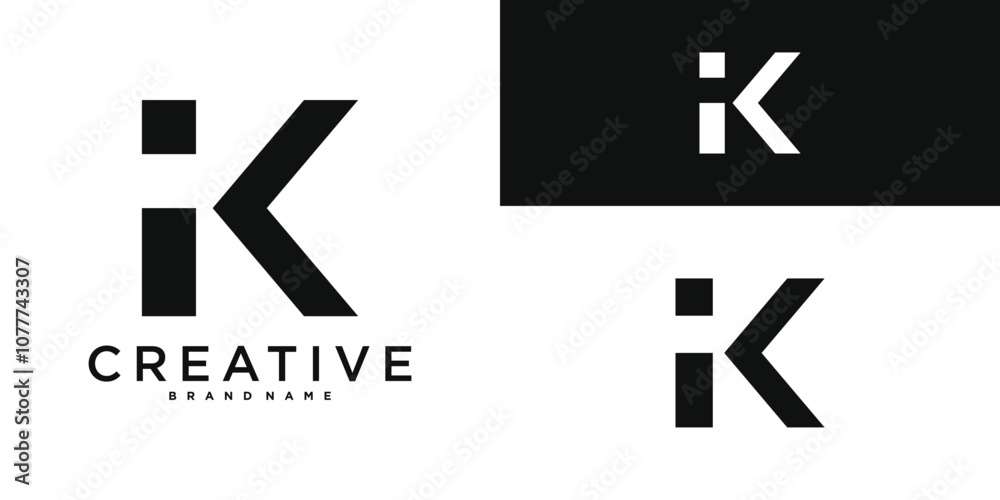 Modern letter K logo design vector template. Premium Vector Modern letter K logo design vector template. Premium Vector