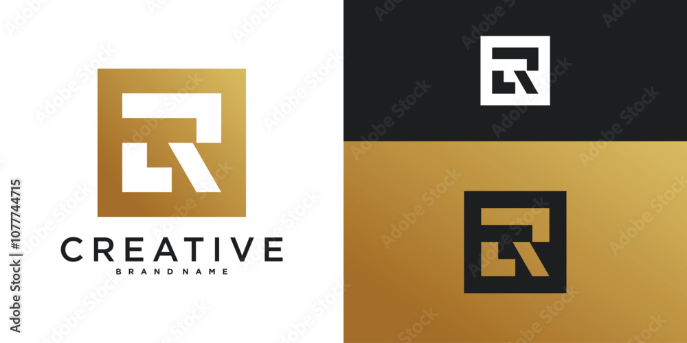 Unique modern letter R logo design. Premium Vector Unique modern letter R logo design. Premium Vector