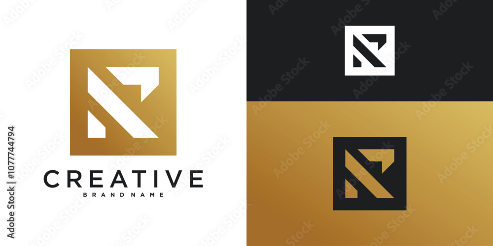 Unique modern letter R logo design. Premium Vector Unique modern letter R logo design. Premium Vector