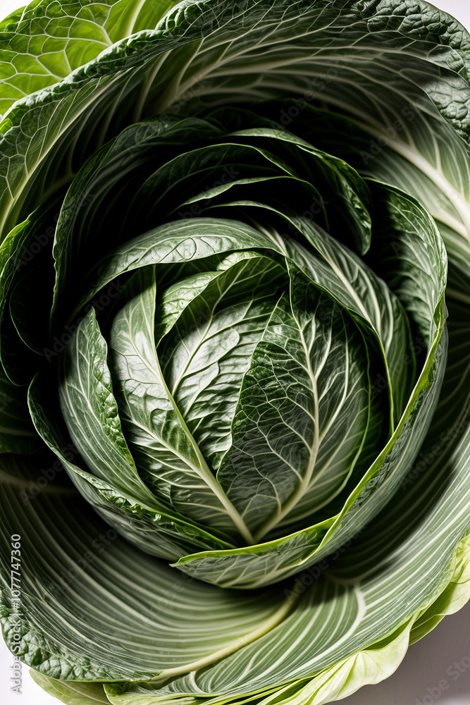 Fototapeta premium cabbage close-up