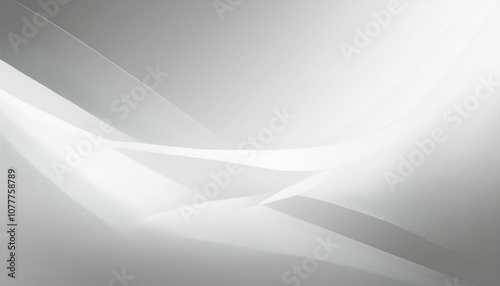 Minimal geometric white light background abstract design