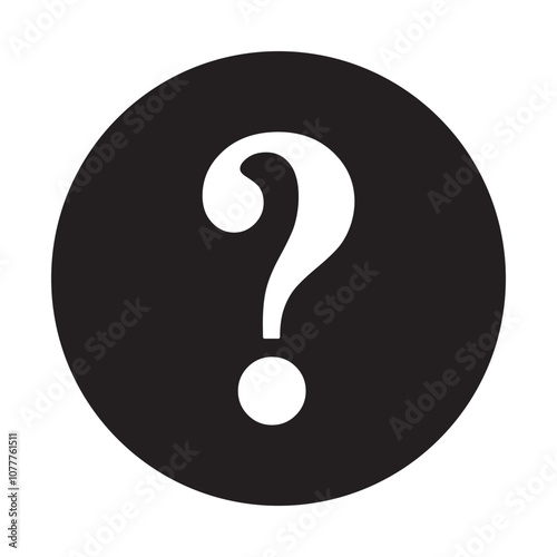 Question mark icon design.