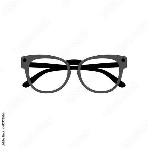 Classic prescription eyeglasses icon