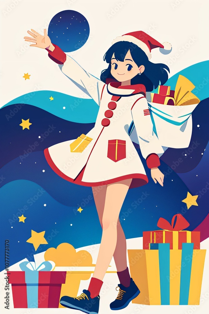 Minimalist Christmas Vector Set