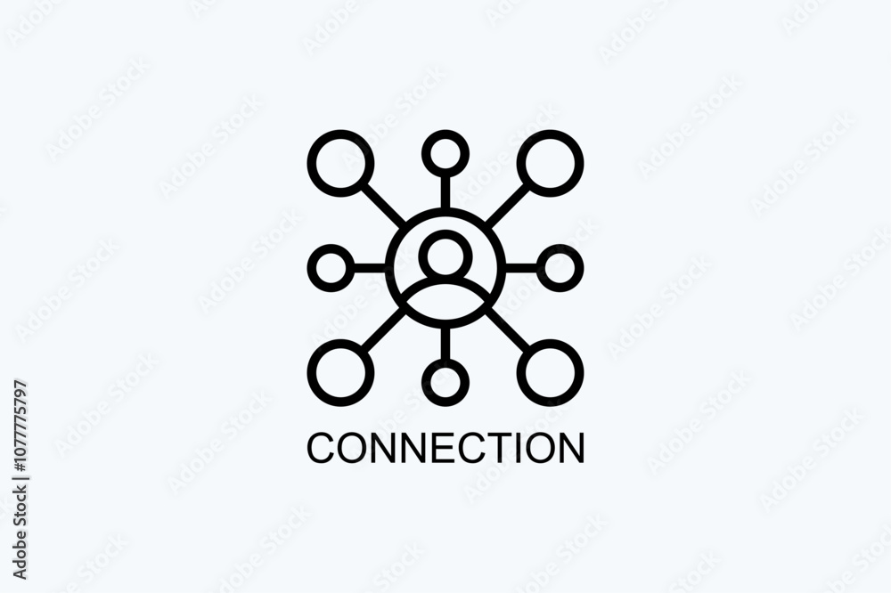 Connection Vector Icon Or Logo Illustration Connection Vector Icon Or Logo Illustration