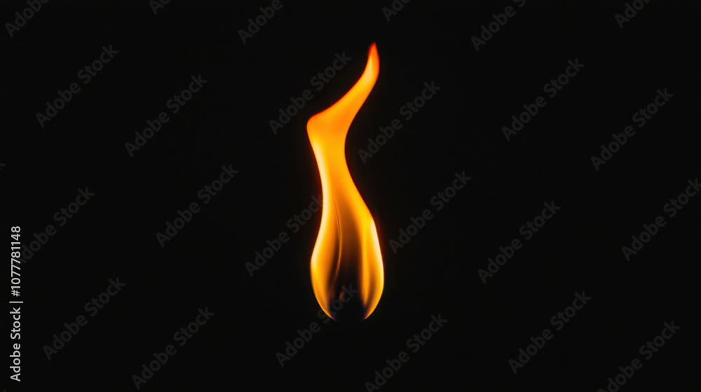 Abstract Flame Shape on Black Background, Symbolizing Energy, Warmth, and Light, Evoking Passion and Creativity in a Stunning Visual Display of Fire Abstract Flame Shape on Black Background, Symbolizing Energy, Warmth, and Light, Evoking Passion and Creativity in a Stunning Visual Display of Fire
