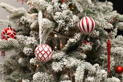 Decorated Christmas tree