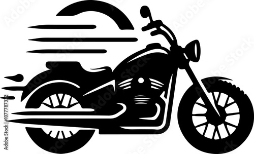bike icon black silhouette design 