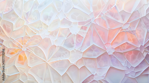 A colorful abstract painting with a lot of different shapes and lines.