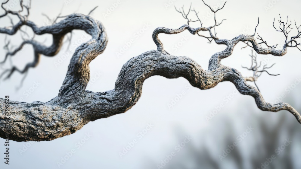 Obraz premium Twisted Branch