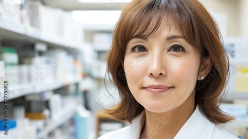 ヘルスケアと健康をテーマにした医療現場で笑顔を見せるフレンドリーな日本人女性医師 Free Download ヘルスケアと健康をテーマにした医療現場で笑顔を見せるフレンドリーな日本人女性医師 - GFXLoad