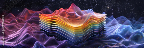 Visualization of Magnetohydrodynamic Waves in Cosmic Environment