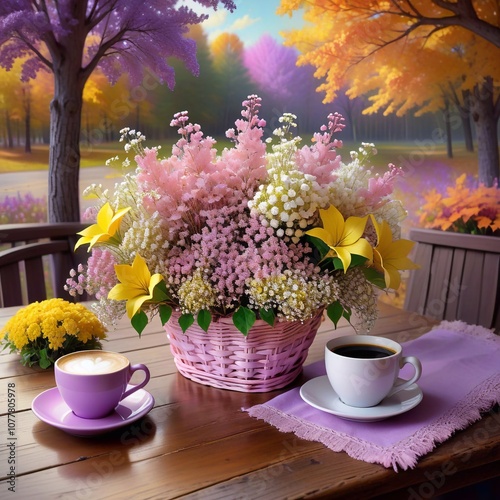 frischer Kaffee am Morgen
