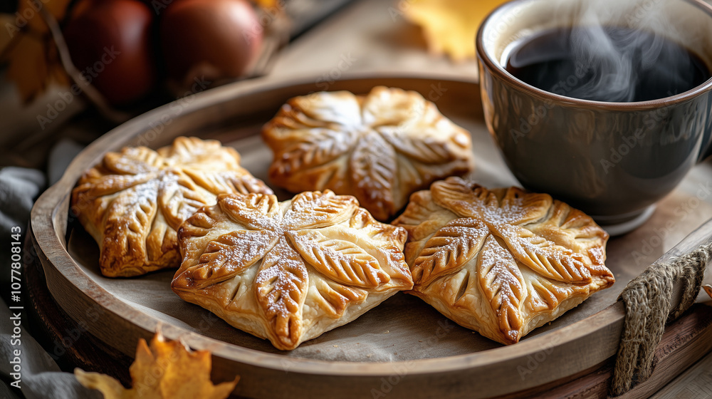 Leaf Pie and Coffee Leaf Pie and Coffee