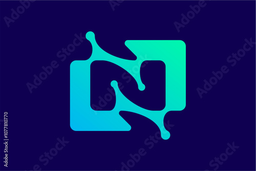 N digital Logo Design