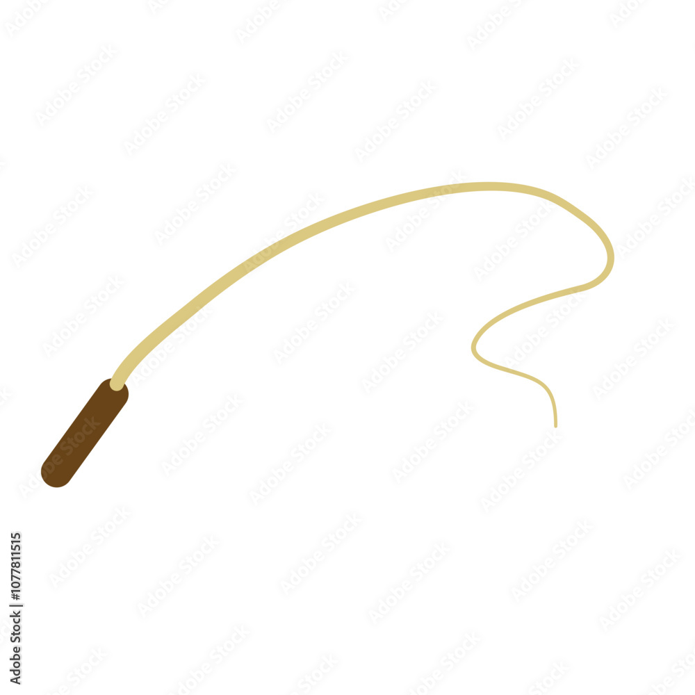 Obraz premium silhouette whip rope