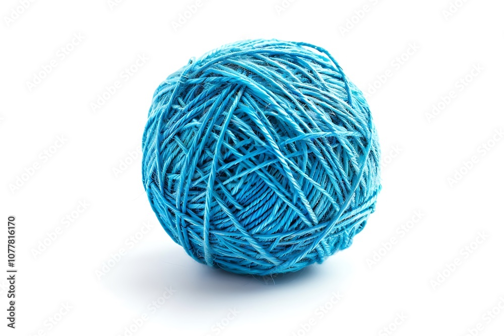 Thread ball isolated on white background Thread ball isolated on white background