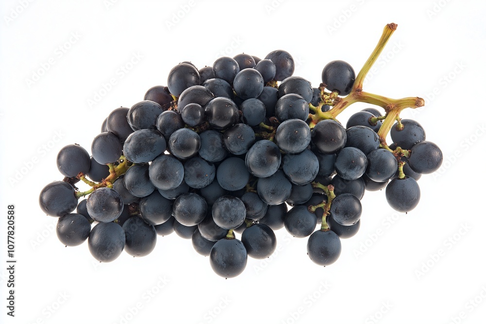 Grapes isolated on background