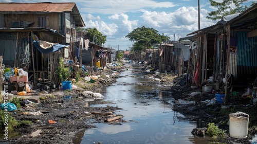 What are the social impacts of global warming? Discuss how climate change disproportionately affects vulnerable communities, including low-income and marginalized populations. photo