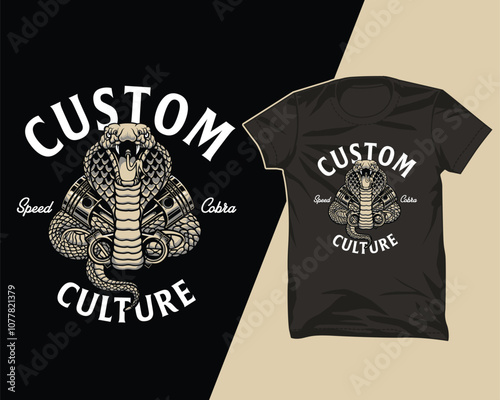 Cobra Speed Custom tshirt design