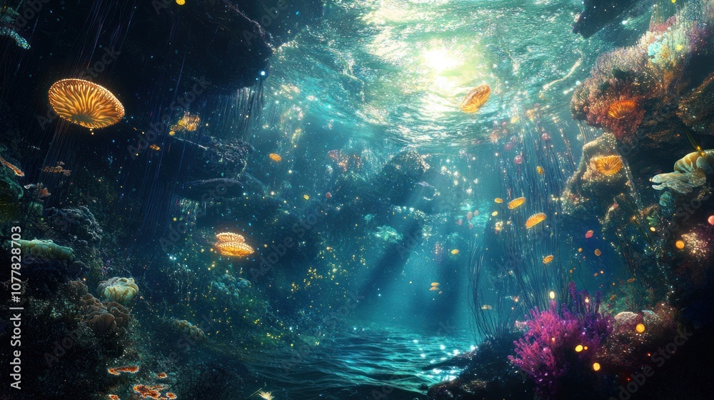 Fototapeta premium Underwater Paradise